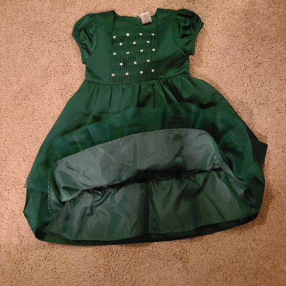 gymboree green holiday dress Green dress